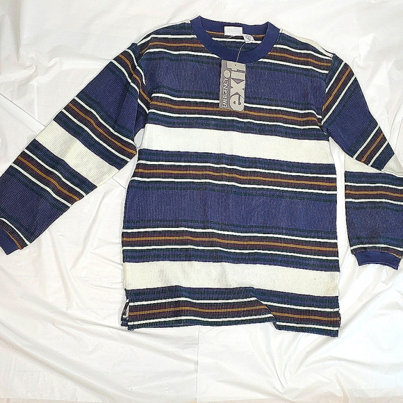 Emergency Exit Other - Boy's Crew shirt Medium sz 12 NWT 100% Cotton